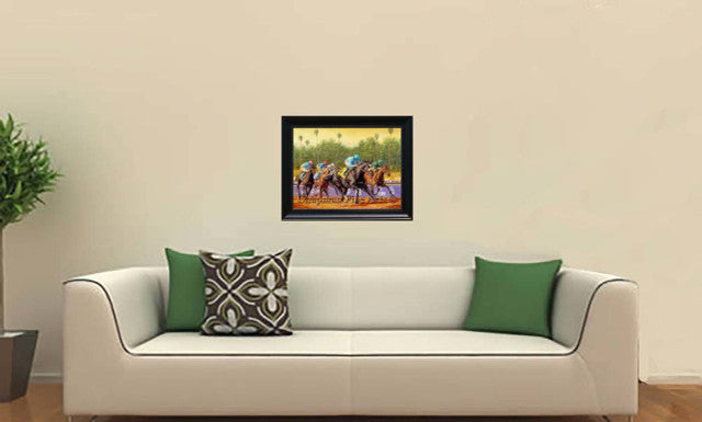 Classic Zenyatta, Breeders' Cup Classic 2009, giclee canvas print