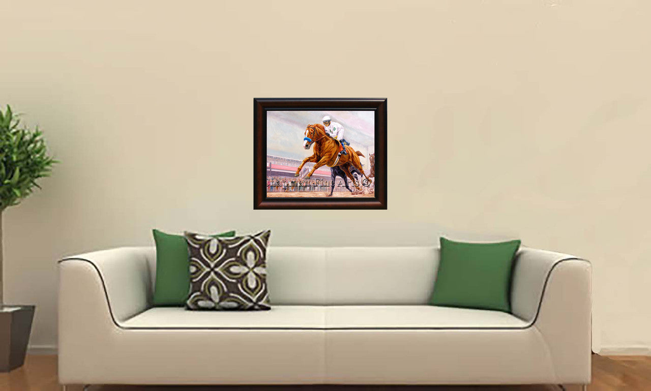 Justify Flies in the Preakness