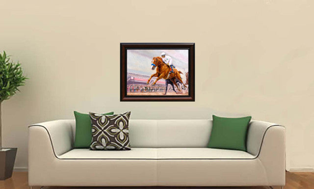Justify Flies in the Preakness